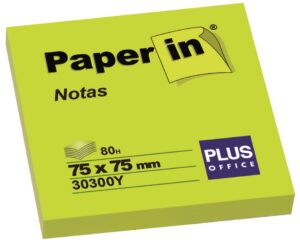 BLOC NOTAS M.PAPER Paper-In 75X 75 NEON AMA