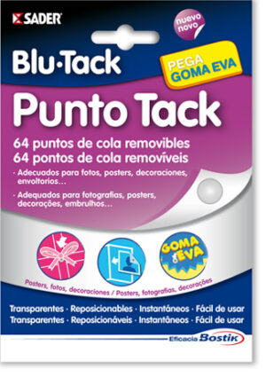 PUNTOS ADHESIVOS PUNTO-TACK BLIESTER de 64