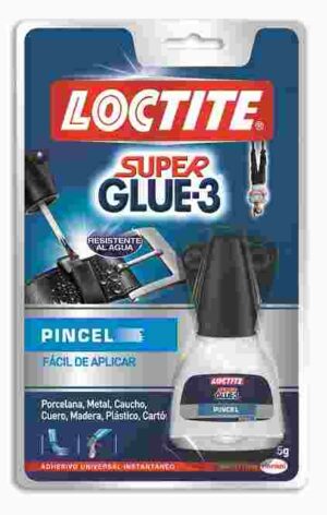 PEGAMENTO CIAN.SUPER GLUE 5gr.PINCEL BLISTER