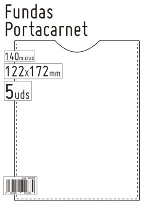 FUNDA PORTACARNET 46008 122x172 PTE/ 5