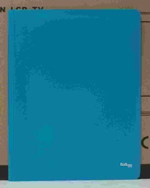 CARPETA FUNDAS A4-10H.35mcs OPACA S/LOMO AZUL