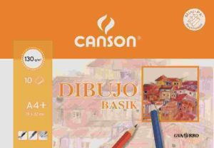 LAMINA-DIB.MINIPACK BASIK 130-DINA4+ (Fº)LISA