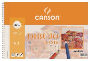 BLOC DIBUJO A3 CANSON BASIK LIS