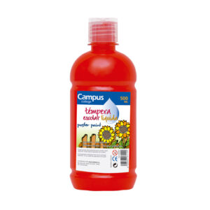 TEMPERA LIQUIDA CAMPUS 500 GR. ROJA