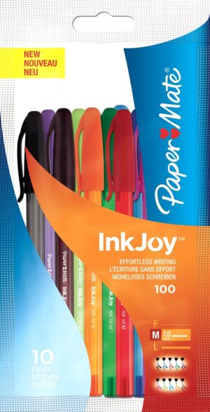 BOLIGRAFO INKJOY 100 CAP.BOL/10 FANTASIA SUR