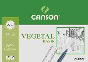 BLOC DIBUJO A4 CANSON VEGETAL