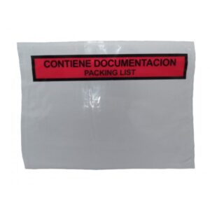 SOBRE ADH. PACKING LIST 18 x14 PÑO.C/250