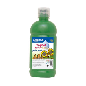 TEMPERA LIQUIDA CAMPUS 500 GR. VERDE