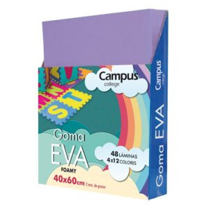 LAMINA EVA 2mm.40x60 COLOR FUCSIA/MORADO