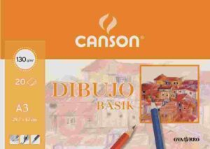 LAMINA-DIB.MINIPACK BASIK-130 DIN A3 LISA