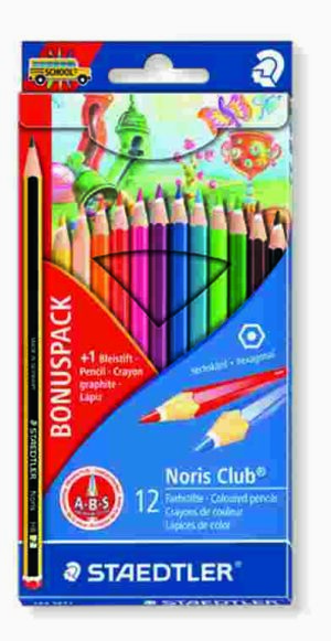 PINTURA LAPIZ STAEDTLER NORIS CLUB C/12