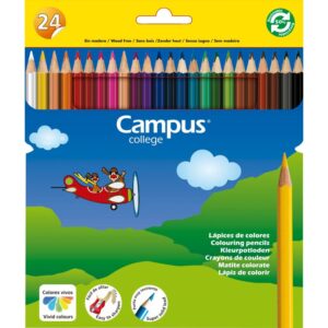 PINTURA LAPIZ CAMPUS RESINA 24 COL.