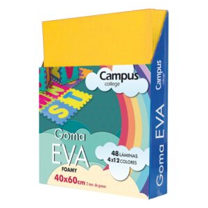 LAMINA EVA 2mm.40x60 COLOR AMARILLO
