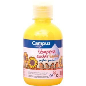 TEMPERA LIQUIDA CAMPUS 250 GR.AMARILLO