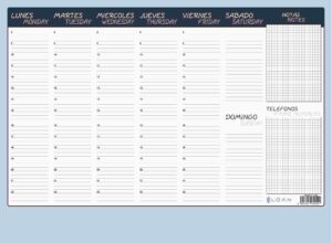 PLANING SOBREMESA SEMANAL 440X330 PERPETUO