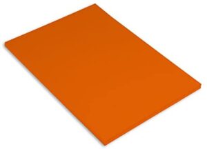 CARTULINA FORMATO DIN A4 PTE/ 50 NARANJA