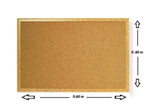 PIZARRA CORCHO MEMO 8 mm.40X 60